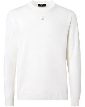 Fendi Truien & Vesten ,Wit ,Sweater
