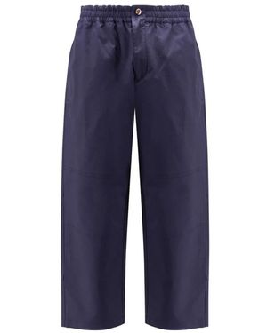 Moncler Straight Trousers - Blue