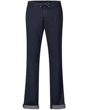 Mason's Slim-Fit Trousers - Blue