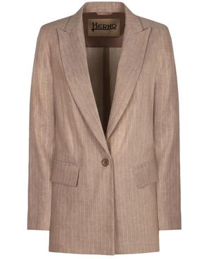 Herno Blazers - Brown