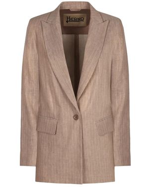 Herno Blazers - Brown