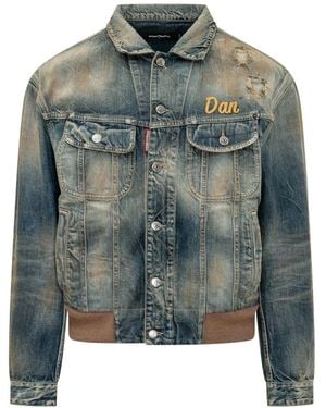 DSquared² Denim Jackets - Vert