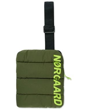 Mads Nørgaard Coole crossbody tasche mit verstellbarem riemen - Grün
