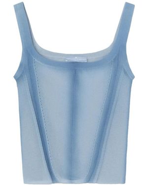 Ermanno Scervino Sleeveless Tops - Blu