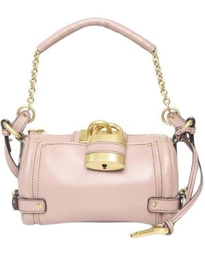 Chloé Kleine Paddington Chain Bag - Pink