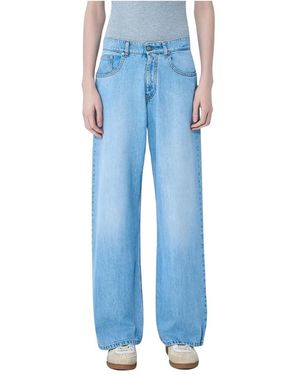 ERL Wide Jeans - Azul