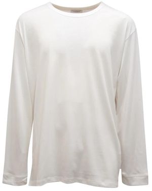 Paolo Pecora Long Sleeve Tops - White