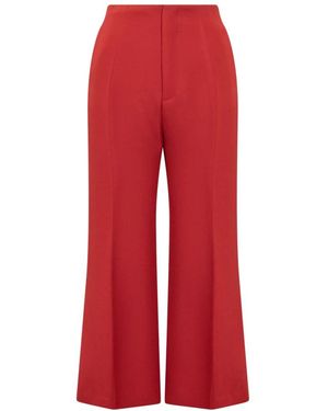 Calcaterra Wide Trousers - Rood