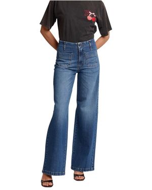 Kocca Wide Jeans - Azul