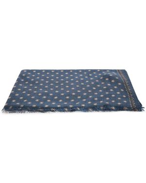 Dell'Oglio Winter Scarves - Blue