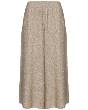 Brunello Cucinelli Wide Trousers - Natural