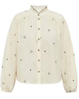 Lolly's Laundry Overhemden ,Veelkleurig ,Blouses - Wit