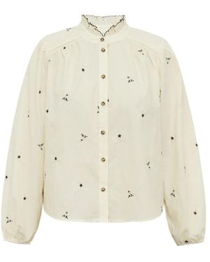 Lolly's Laundry Overhemden ,Veelkleurig ,Blouses - Wit