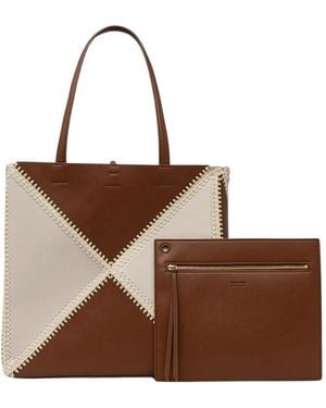 Nanushka Origami Tote Large - Bruin