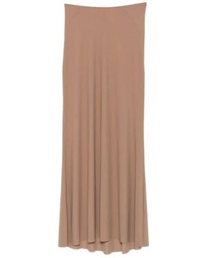 Amazuìn Maxi Skirts - Marrone