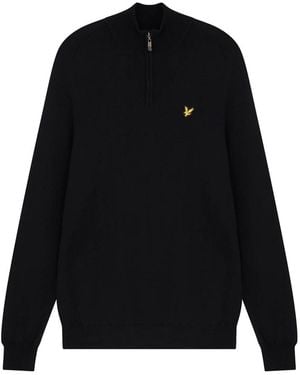 Lyle & Scott Turtlenecks - Black