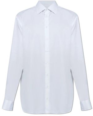 Giorgio Armani Formal Shirts - Bianco