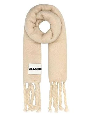 Jil Sander Winter Scarves - Natural