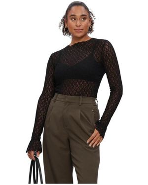 Ibana Tops ,Zwart ,Taola Longsleeve