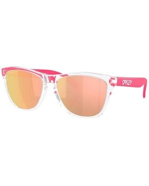 Oakley Frogskins Zonnebril - Roze