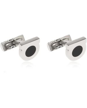 Ferragamo Cufflinks & Tie Clips - Metallic