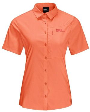 Jack Wolfskin Klassisches Hemd Für Den Alltag - Orange