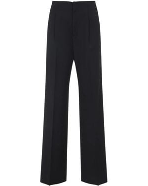 Alberta Ferretti Tropical Trousers - Blue