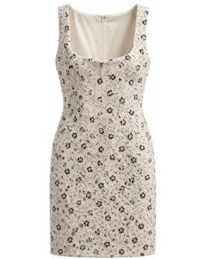 Amen Short Dresses - Natural