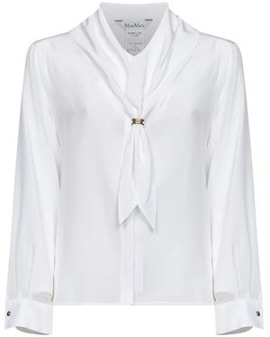 Max Mara Vela Bluse - Weiß