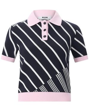 MSGM Polohemd - Blau