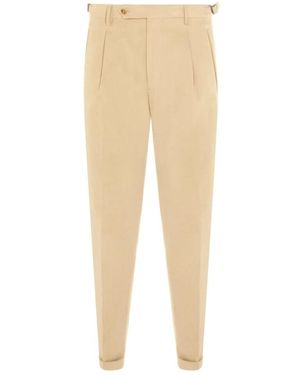 Berwich Retrolong Broek - Naturel