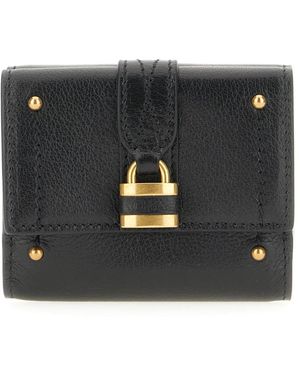 Chloé Accessoires ,Zwart ,Portemonnees