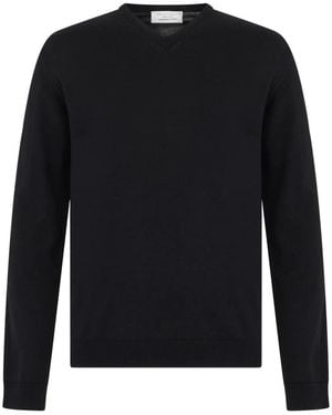 Roberto Collina Merino-Wollpullover - Schwarz