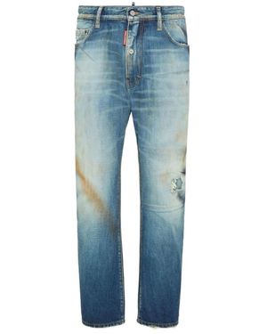 DSquared² Straight Jeans - Blauw