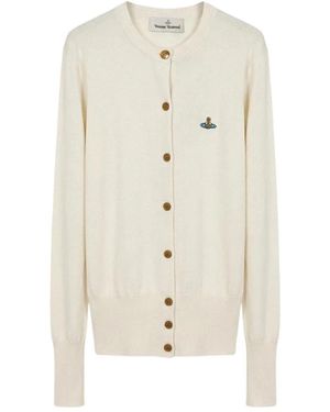 Vivienne Westwood Truien & Vesten ,Bea Cardigan - Wit