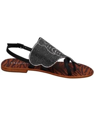 CafeNoir Flat Sandals - Brown
