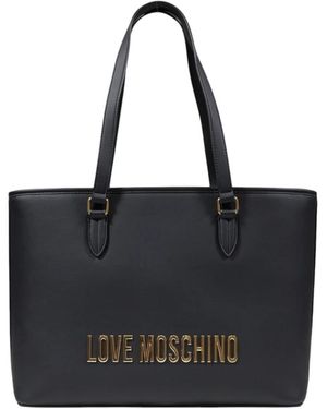 Love Moschino Tote Bags - Zwart