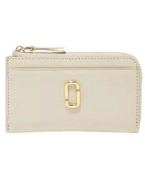 Marc Jacobs Accessoires ,Wit ,Leer J Marc Top Zip Multi Wallet
