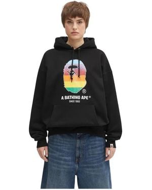 A Bathing Ape Hoodies - Nero