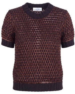 Roberto Collina Round-Neck Knitwear - Purple