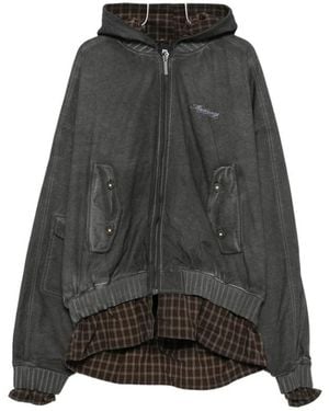 MADFRENZY Bomber Jackets - Grey