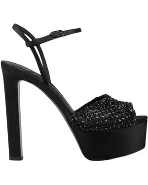 Le Silla High Heel Sandalen - Schwarz