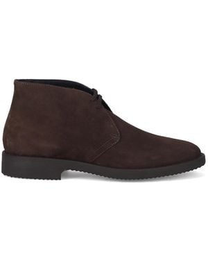 Antica Cuoieria Lace-Up Boots - Brown