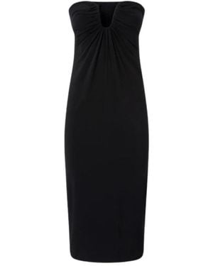 Pinko Midi Dresses - Negro