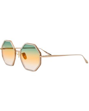 Linda Farrow Sunglasses - Metallic