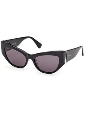 Max Mara Zonnebril Met Kattenspeerframe - Zwart