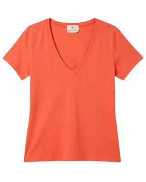 7 For All Mankind T-Shirts - Orange