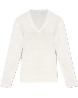 IRO V-Neck Knitwear - White