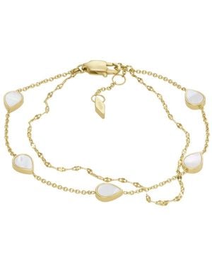 Fossil Merrit Tropfen-Armband - Mettallic