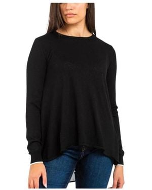Gas Round-Neck Knitwear - Black